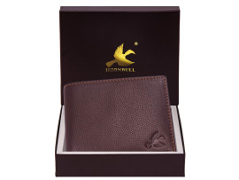 HORNBULL Maddison Men's Brown Genuine Leather Wallet
